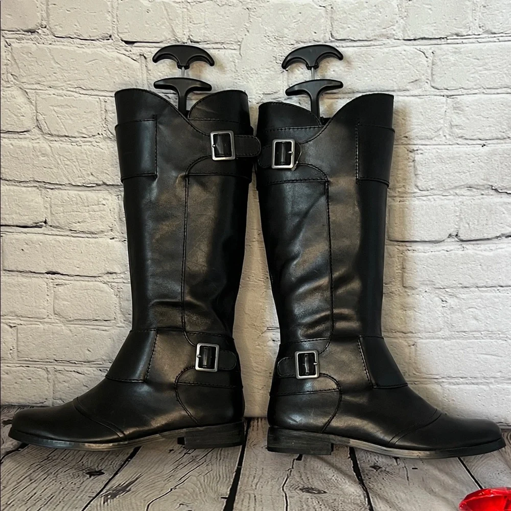 Seychelles Black Over the Knee Boots